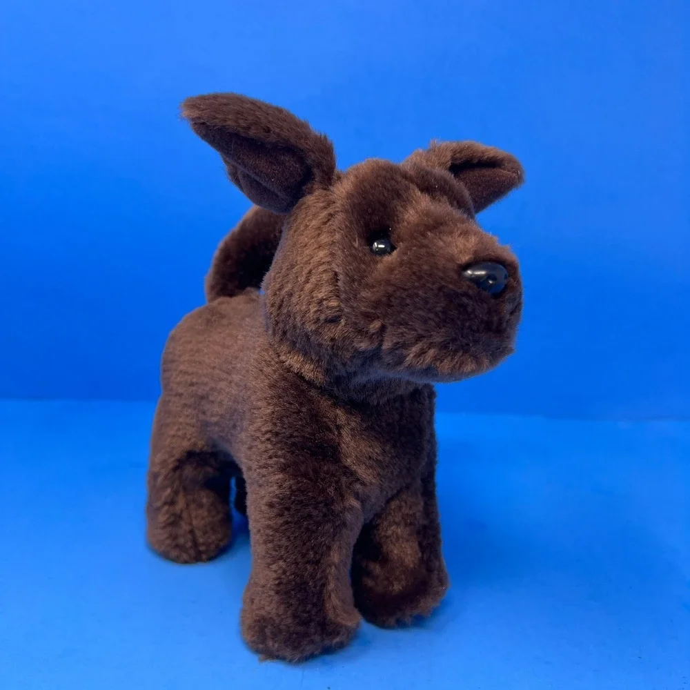American Girl Chocolate Lab Puppy 7 Inch Brown Plush Poseable Dog BKB81 2014